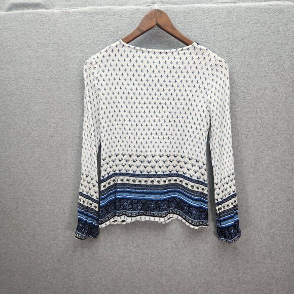 Sadie & Sage Boho long sleeve flow top Size S - Picture 3 of 4